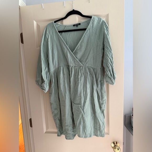 Madewell Dresses & Skirts - Madewell Marianna Puff-Sleeve Mini Dress